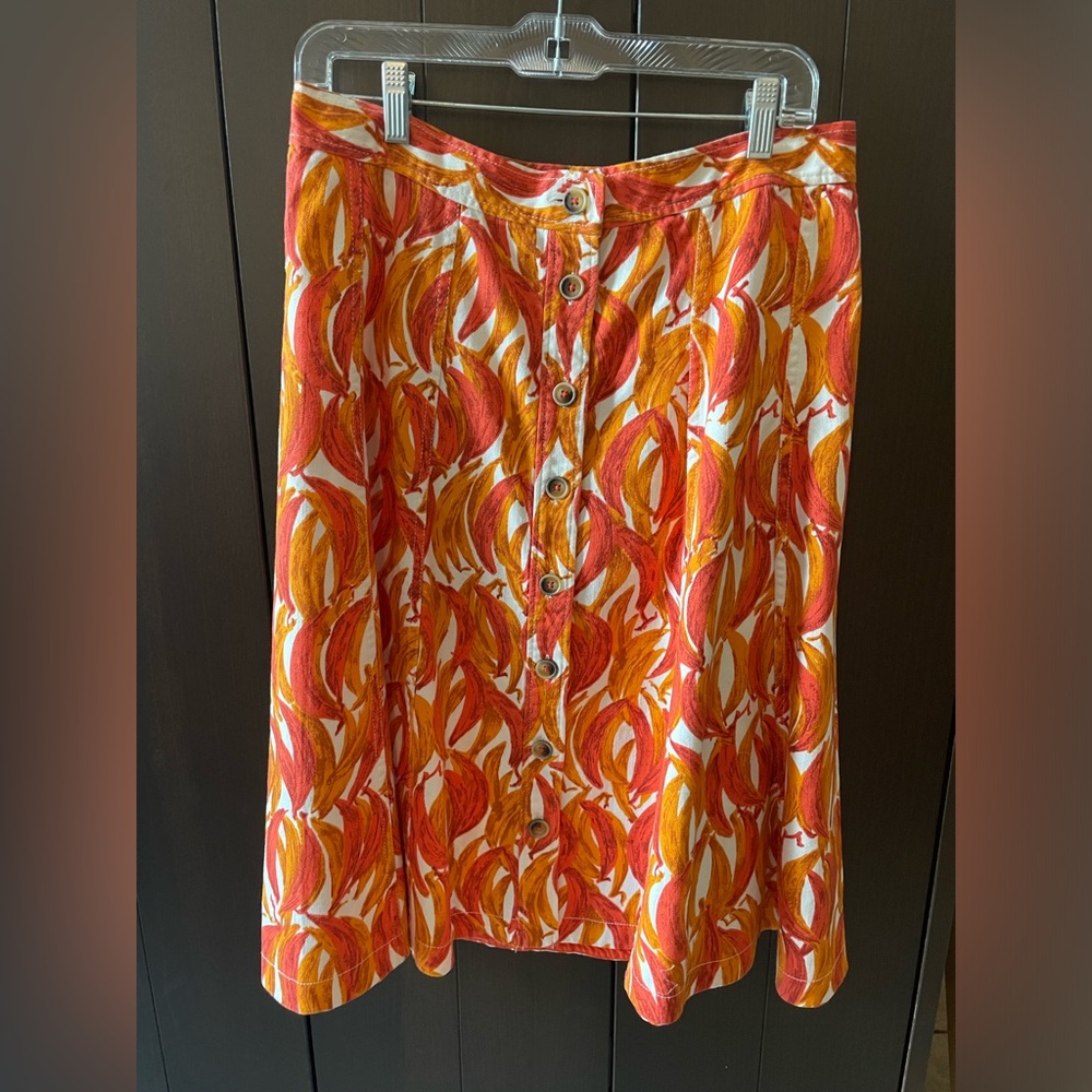 Anthropologie Maeve Midi Skirt Size 12